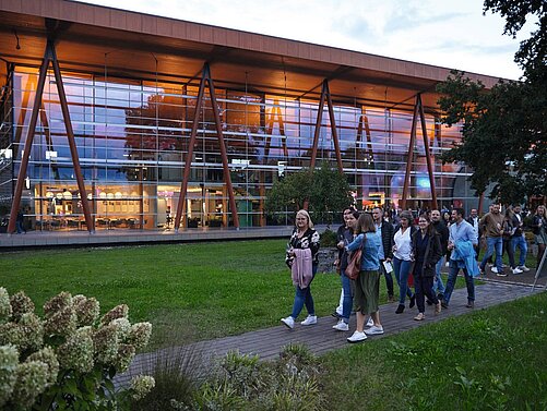 Winzer, Wein und Wohngenuss Veranstaltung in der World of Living von WeberHaus
