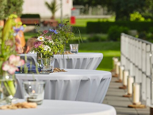 Seeterrasse der World of Living Seeterrasse der World of Living
